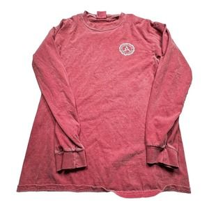 Comfort Colors University of Arkansas Adult Sweatshirt Small Razorbacks Red